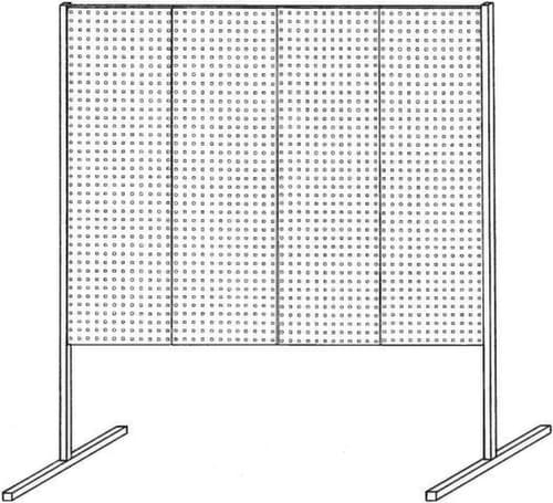 Kappes Cloison de séparation à panneaux perforés RasterPlan®