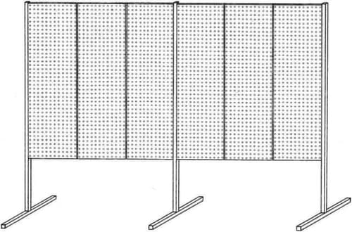 Kappes Cloison de séparation à panneaux perforés RasterPlan®