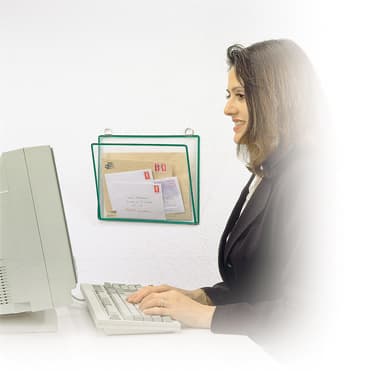 tarifold Tableau d'accrochage pour le stockage  tview, DIN A4, cadre avec œillets métalliques