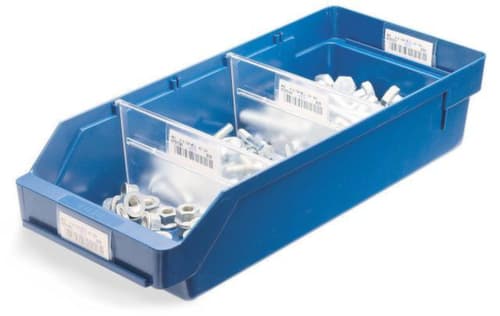 Label pour bac pour rayonnages et armoires