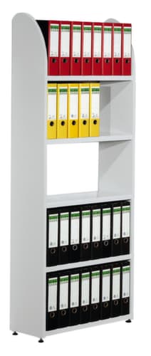 Etagère de bureau autoconstruite, largeur 820 mm, 5 tablettes