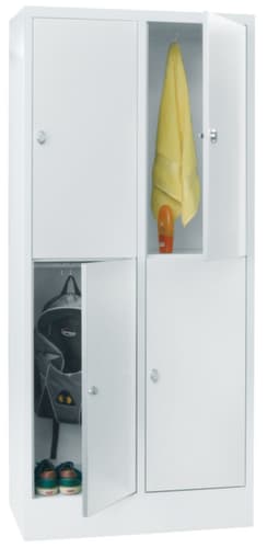 PAVOY armoire multicases Basis, 4 compartiments