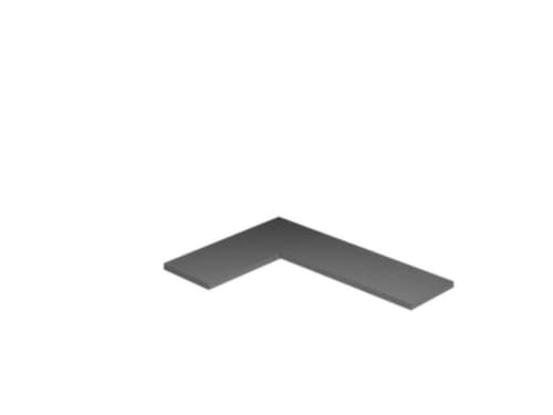 hofe Tablette pour rayonnage de stockage, largeur x profondeur 1000 x 400 mm
