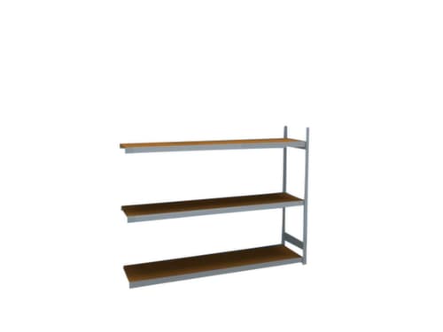 hofe Rayonnage grande largeur avec tablettes en bois