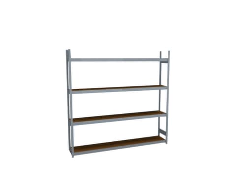hofe Rayonnage grande largeur avec tablettes en bois