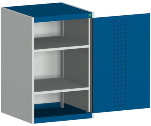bott Armoire à plaques perforées cubio, 2 tablettes