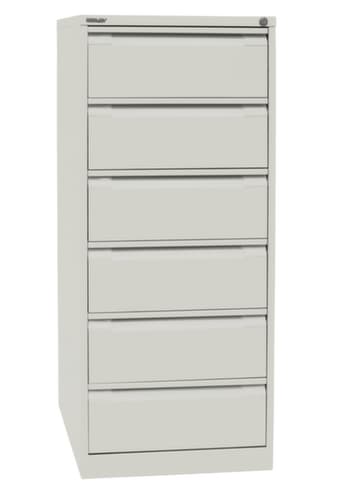 Bisley Armoire pour fiches B97, 2 rangées, blanc/blanc