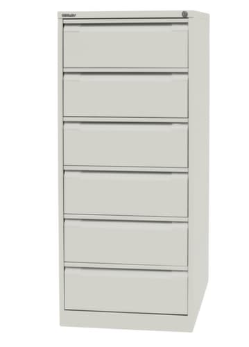 Bisley Armoire pour fiches B97, 2 rangées, blanc/blanc