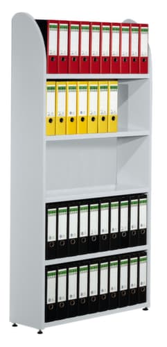Etagère de bureau autoconstruite, largeur 1020 mm, 5 tablettes