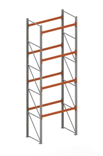 META Rayonnage à palettes MULTIPAL pour 10 palettes, largeur 1825 mm, 5 niveaux de stockage