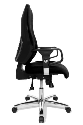 Topstar Siège de bureau pivotant Sitness 55 avec articulation Body-Balance-Tec®, noir