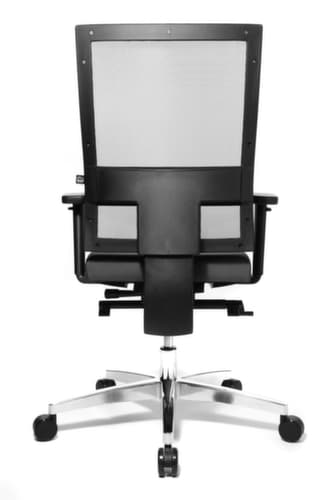 Topstar Siège pivotant Sitness 60 avec articulation Body-Balance-Tec, Dossier maille, anthracite