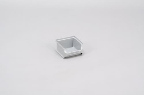 Allit Bac à bec ProfiPlus Box 1, gris, profondeur 100 mm, polypropylène