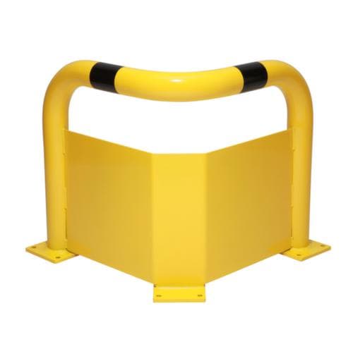 Moravia Protection d'angle avec écran de protection, hauteur x largeur 600 x 600 mm