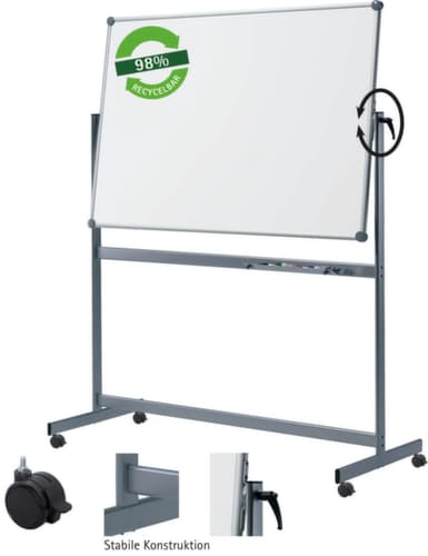 MAUL Tableau pivotant MAULpro, hauteur x largeur 1950 x 1650 mm