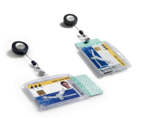 Durable Boîte rigide pour la carte d'identité, transparent