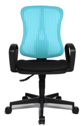 Topstar Siège de bureau pivotant HEAD POINT SY, Dossier maille, noir