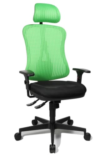 Topstar Siège de bureau pivotant HEAD POINT SY, Dossier maille, noir
