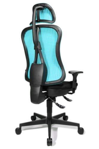 Topstar Siège de bureau pivotant HEAD POINT SY, Dossier maille, noir