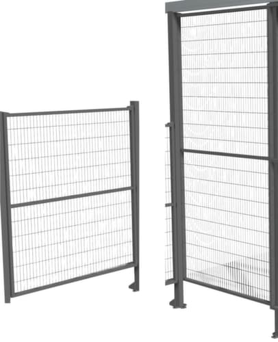 TROAX Grille de protection de machine avec grosseur de la maille 100x20 mm