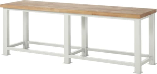 RAU Établi pour fortes charges, RAL7035 gris clair