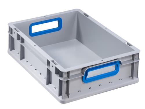 Allit Bac gerbable norme Europe Eco, gris/bleu, capacité 10 l