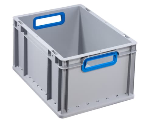 Allit Bac gerbable norme Europe Eco, gris/bleu, capacité 19 l