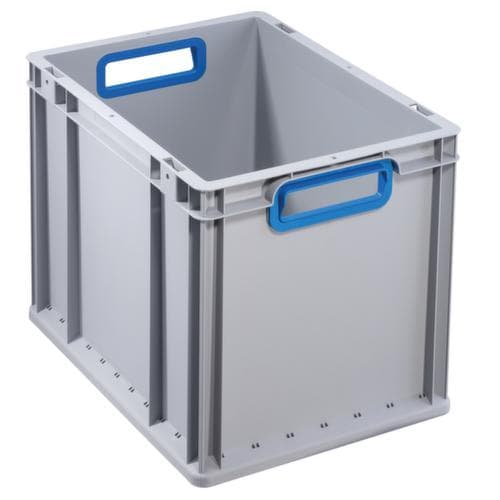 Allit Bac gerbable norme Europe Eco, gris/bleu, capacité 28 l