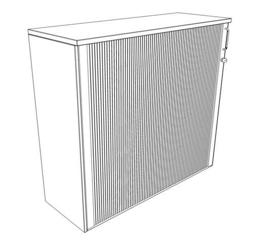 Nowy Styl Armoire à rideaux transversaux E10