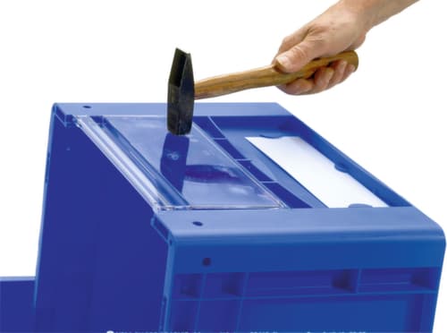 Fenêtre pour bac à bec