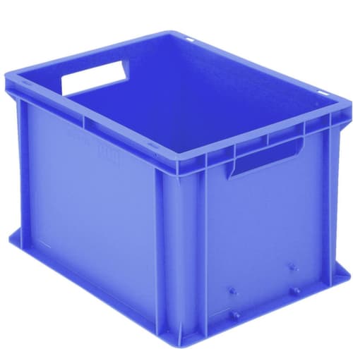 Bac gerbable norme Europe Classic, bleu, capacité 24 l