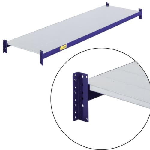 Tablette pour rayonnage grande largeur, largeur x profondeur 2700 x 600 mm