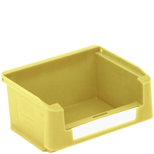 bac à bec Top très résistant, jaune, profondeur 85 mm, polypropylène