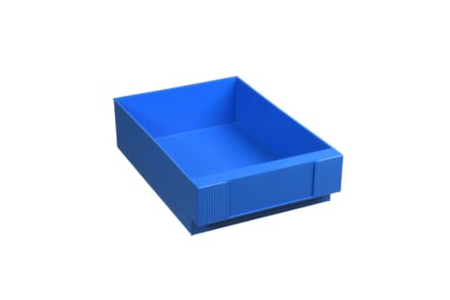 Tiroir pour système de tiroirs, bleu, largeur 242 mm