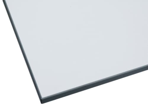 Table d'appoint pour table de montage avec cadre lourd, largeur x profondeur 2000 x 750 mm, plaque gris clair