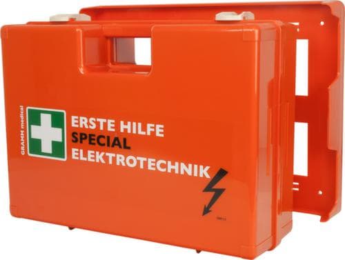 actiomedic Mallette de secours spécifique au secteur électrotechnique, calage selon DIN 13157