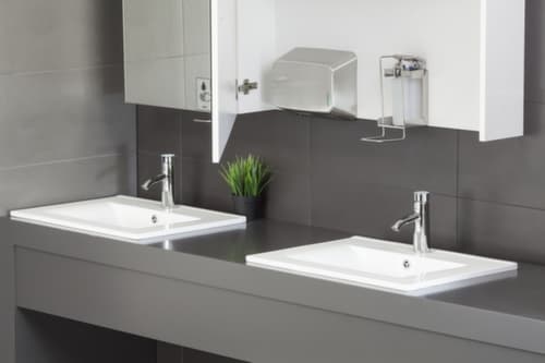 Sèche-mains, avec capteur infrarouge, acier inoxydable