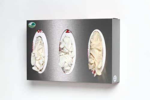 Distributeur de gants à 3 compartiments