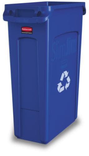 Rubbermaid Collecteur de recyclage Slim Jim® avec conduits d'air