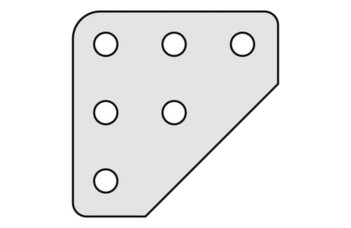 hofe Gousset pour rayonnage modulaire