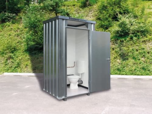Säbu Cabine sanitaire, hauteur x largeur x profondeur 2425 x 1400 x 1250 mm