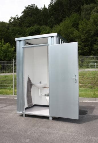Säbu Cabine sanitaire, hauteur x largeur x profondeur 2425 x 1400 x 1250 mm