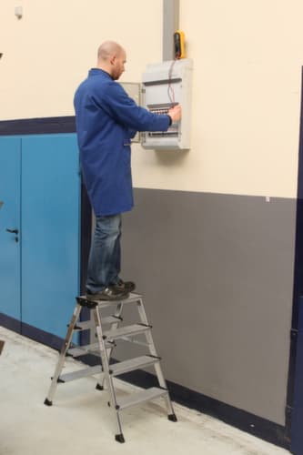 Krause Marchepied pliant  Monto®, hauteur d’estrade 850 mm
