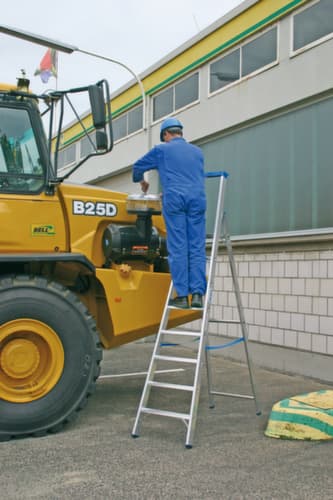 Krause Escabeau STABILO® Professional, 7 marche(s) en tôle striée