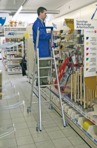 Krause Escabeau sur roulettes