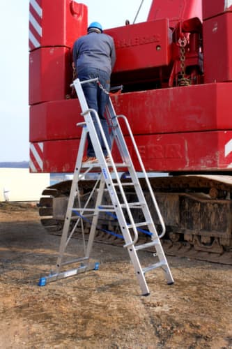 Krause Escabeau STABILO® Professional avec étrier de sécurité + main courante