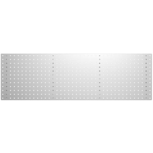 bott Plaque perforée, hauteur x largeur 457 x 1981 mm, RAL7035 gris clair