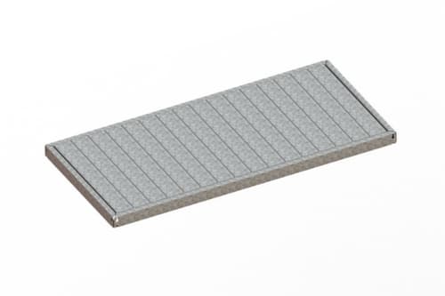META Niveau SPEED-RACK pour rayonnage grande largeur, largeur x profondeur 1700 x 800 mm