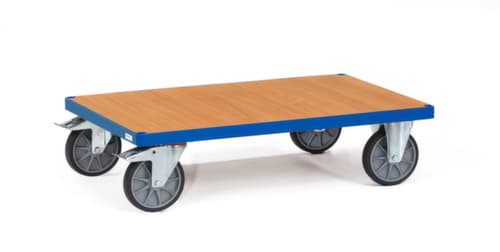 fetra Chariot à dossier MULTIVARIO, force 600 kg, plateau longueur x largeur 100 x 700 mm