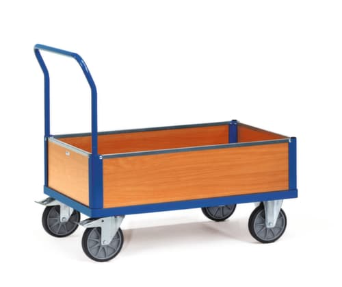 fetra Chariot MULTIVARIO à parois amovibles, force 500 kg, plateau longueur x largeur 1000 x 600 mm
